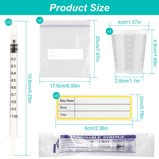 Nakyegop sterile 1 milliliter syringes with caps
