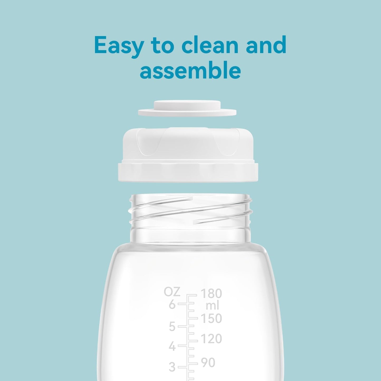 Gotocut BPA-free food-grade plastic breast milk storage containers