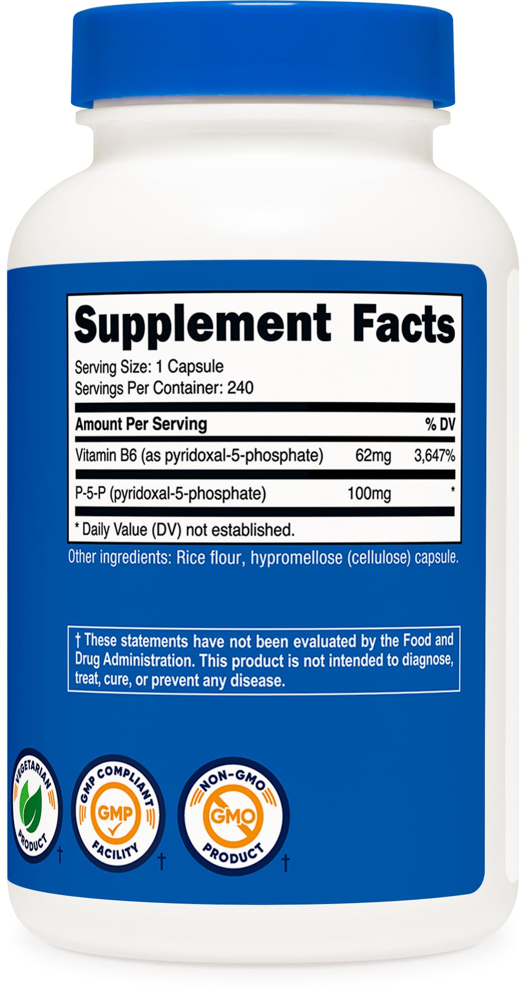 Nutricost P5P high quality USA imported B6 supplement