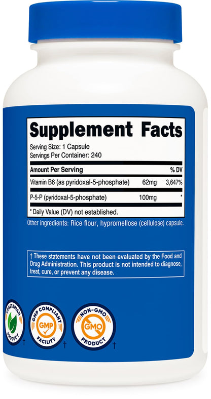 Nutricost P5P high quality USA imported B6 supplement