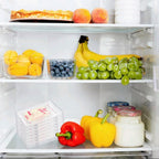 Comparing messy freezer storage versus organized breast milk trays