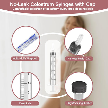 Measuring cups for antenatal colostrum harvesting