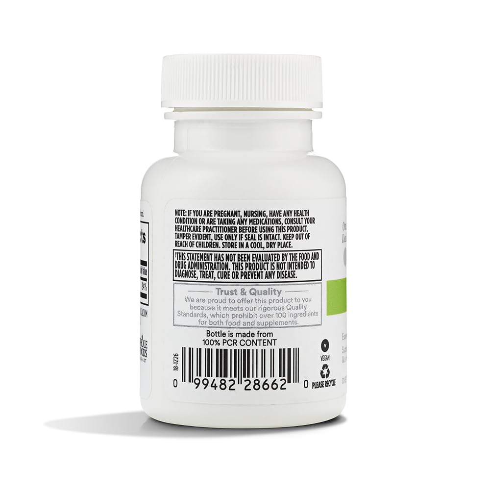 365 by Whole Foods Market Vitamin B6 nutrition label and supplement details
