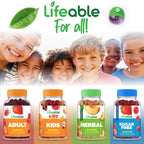Back of Lifeable Vitamin B6 bottle with usage instructions