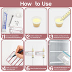 Cathill colostrum kit packaging contents view