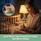 Afontoto 9.5 fluid ounce bottle for breastmilk refrigeration