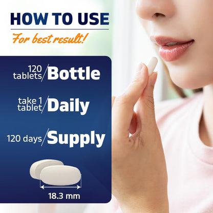 Vitamatic Vitamin B6 supplement facts panel
