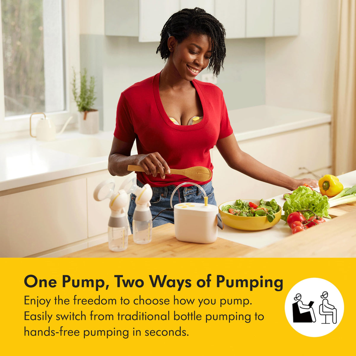 Medela breast pump extension tubing for hands-free cups