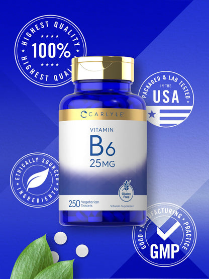 Carlyle Vitamin B6 bottle cap and seal