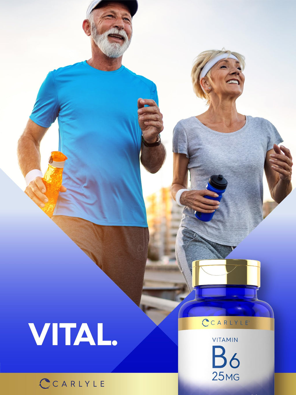 High quality Carlyle Vitamin B6 USA imported supplement