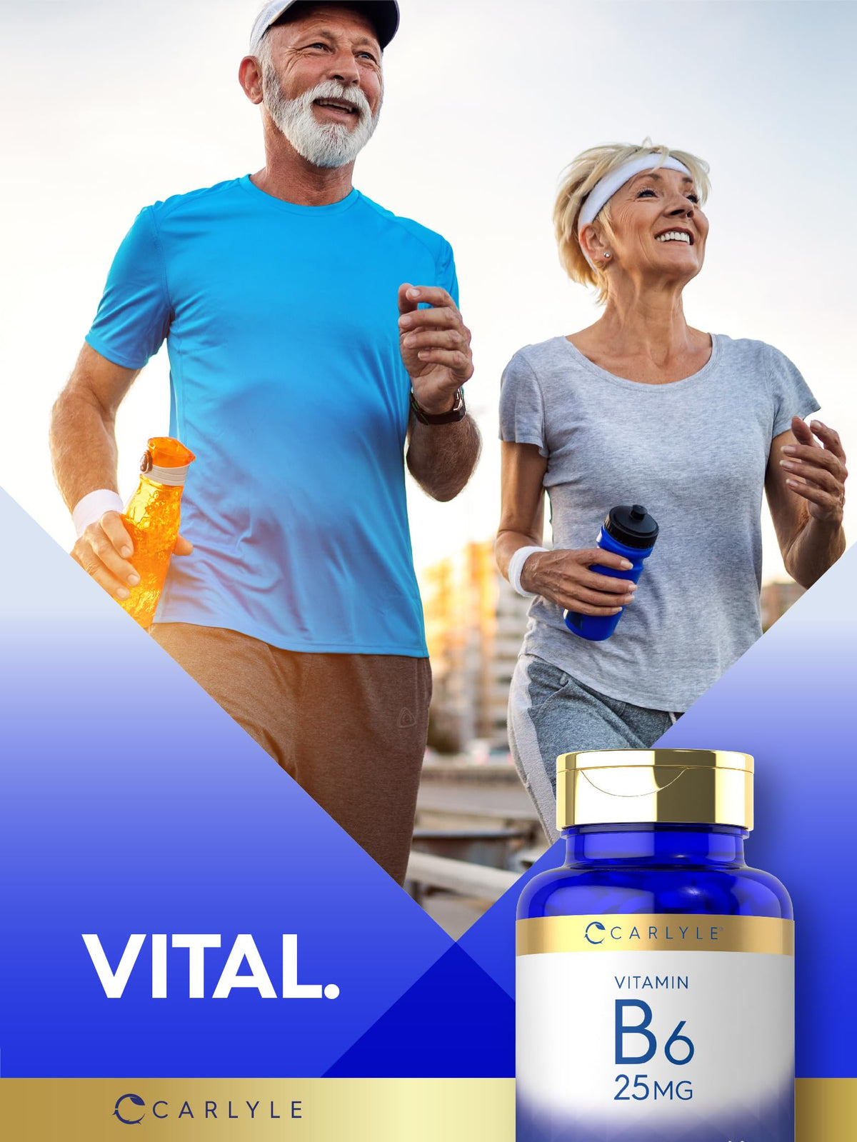 High quality Carlyle Vitamin B6 USA imported supplement