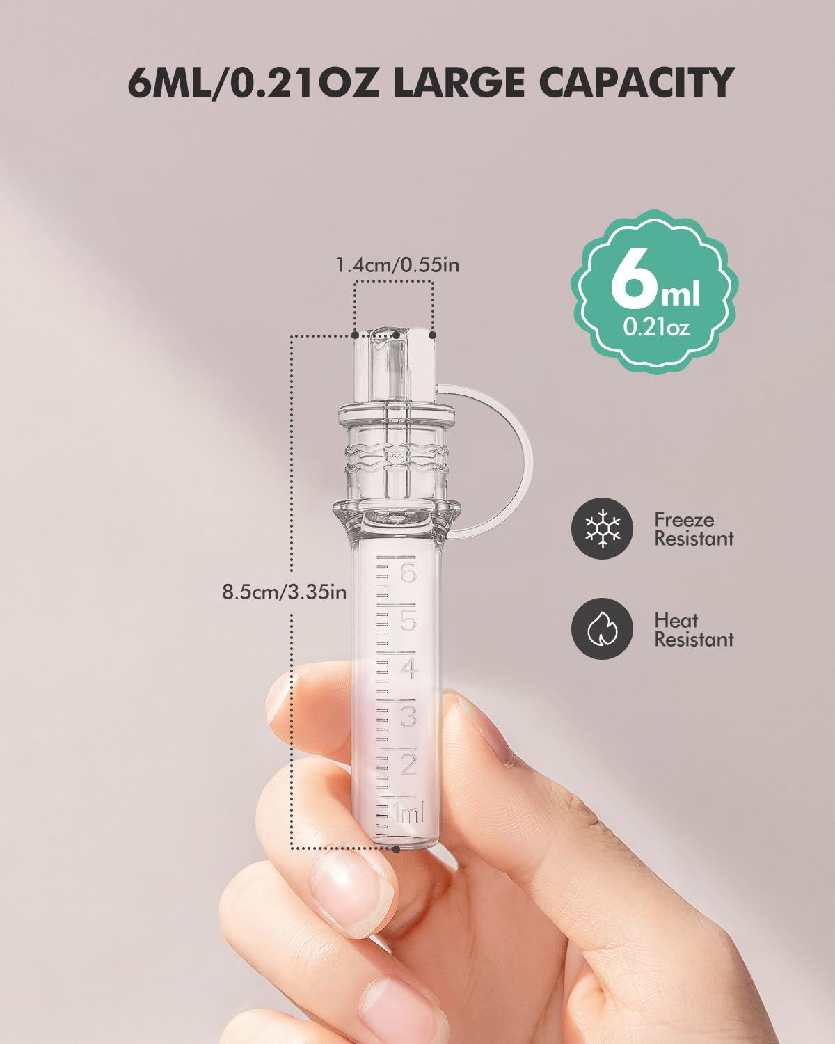 Dearlomum silicone colostrum collector 6ml size