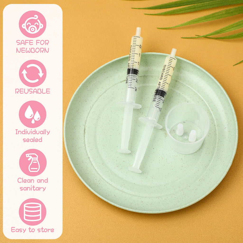 Colostrum collector kit contents laid out for display