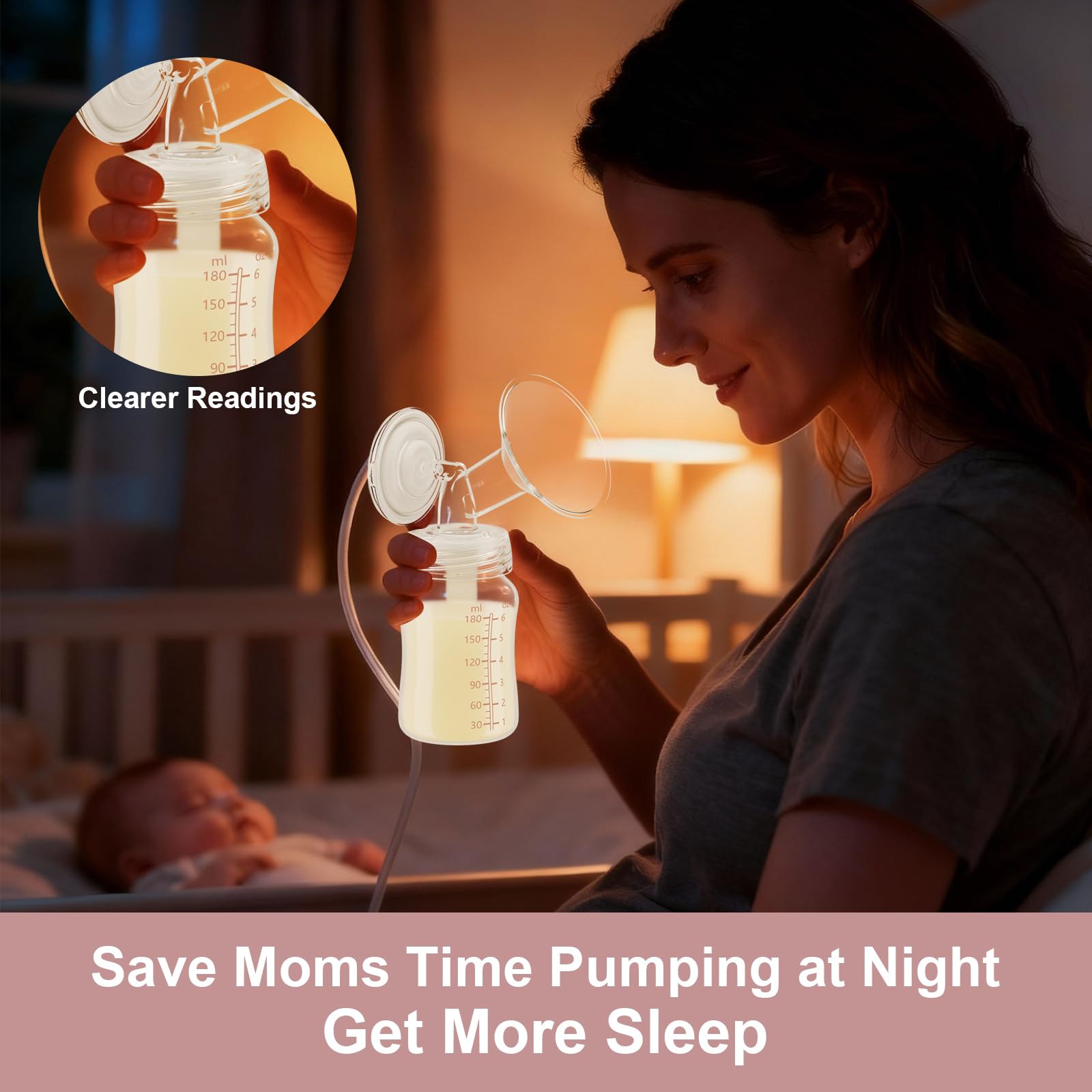 Packaging of Afontoto 6 Piece Breastmilk Storage Bottle set