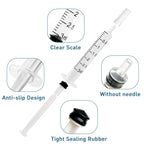 Isopen colostrum collector accessories including caps and labels