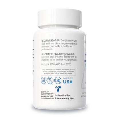 Imported USA digestive support tablets for stomach acidity and bloating relief