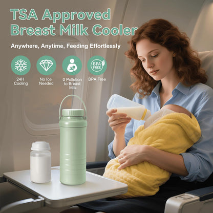 Two BPA free storage bottles included with Lazyshine cooler