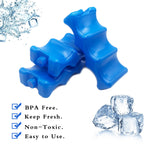 Panxxsen contoured ice packs inside cooler bag