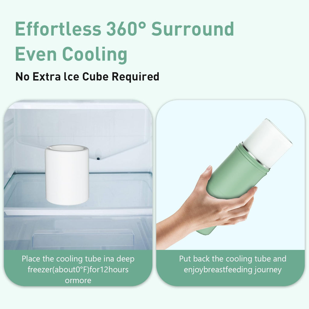 Components of Bewinner breast milk cooling system