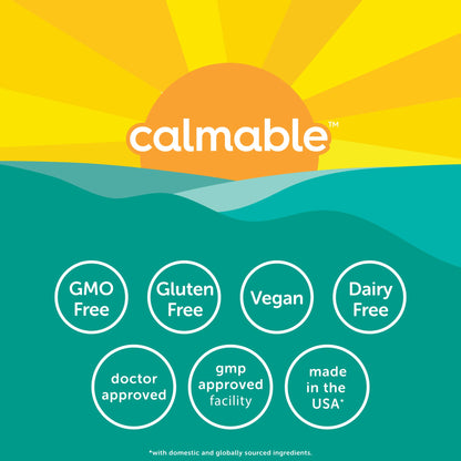 Ingredients list for Calmable stress relief aid