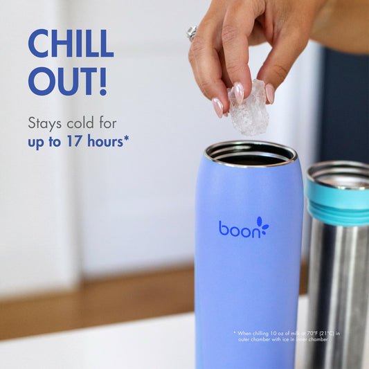 Boon Frosh stainless steel breast milk cooler modular parts