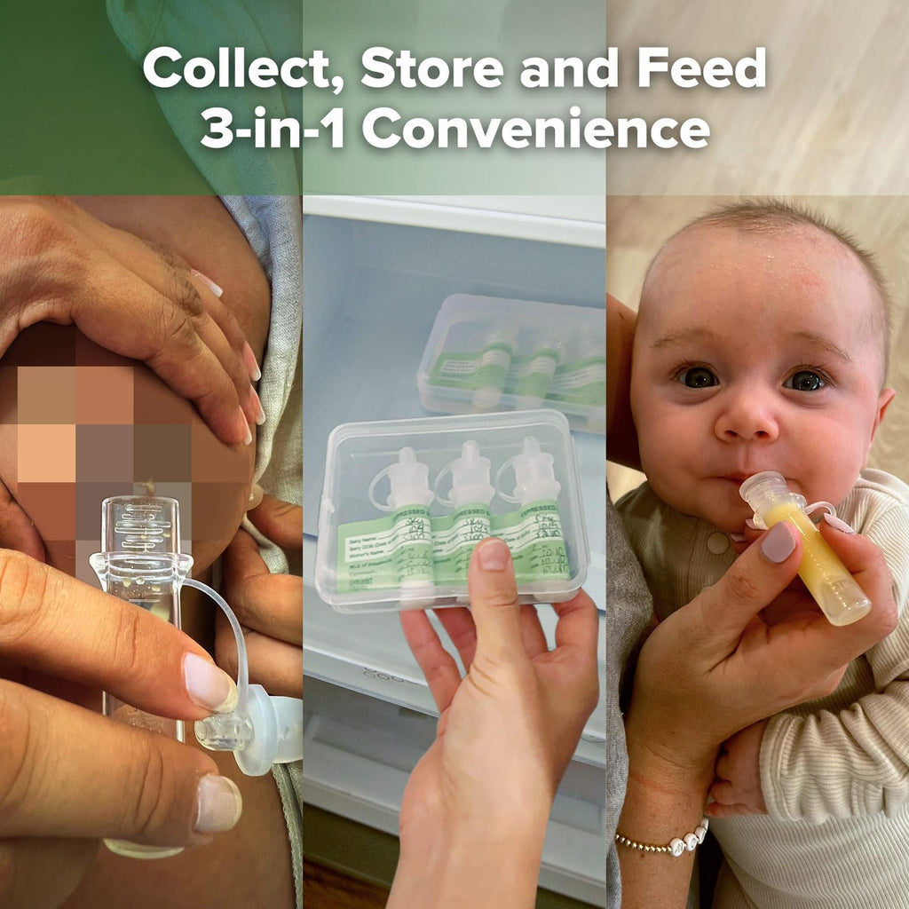 Haakaa breastfeeding kit with storage case and wipe