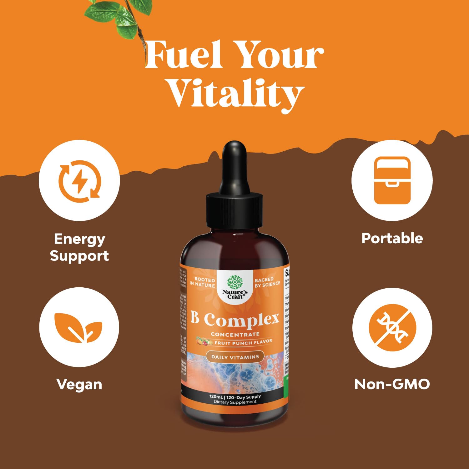 Natures Craft B Complex liquid ingredients information