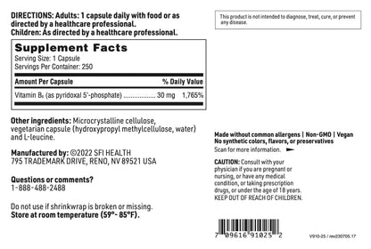 Authentic USA imported Klaire Labs P5P premium wellness supplement