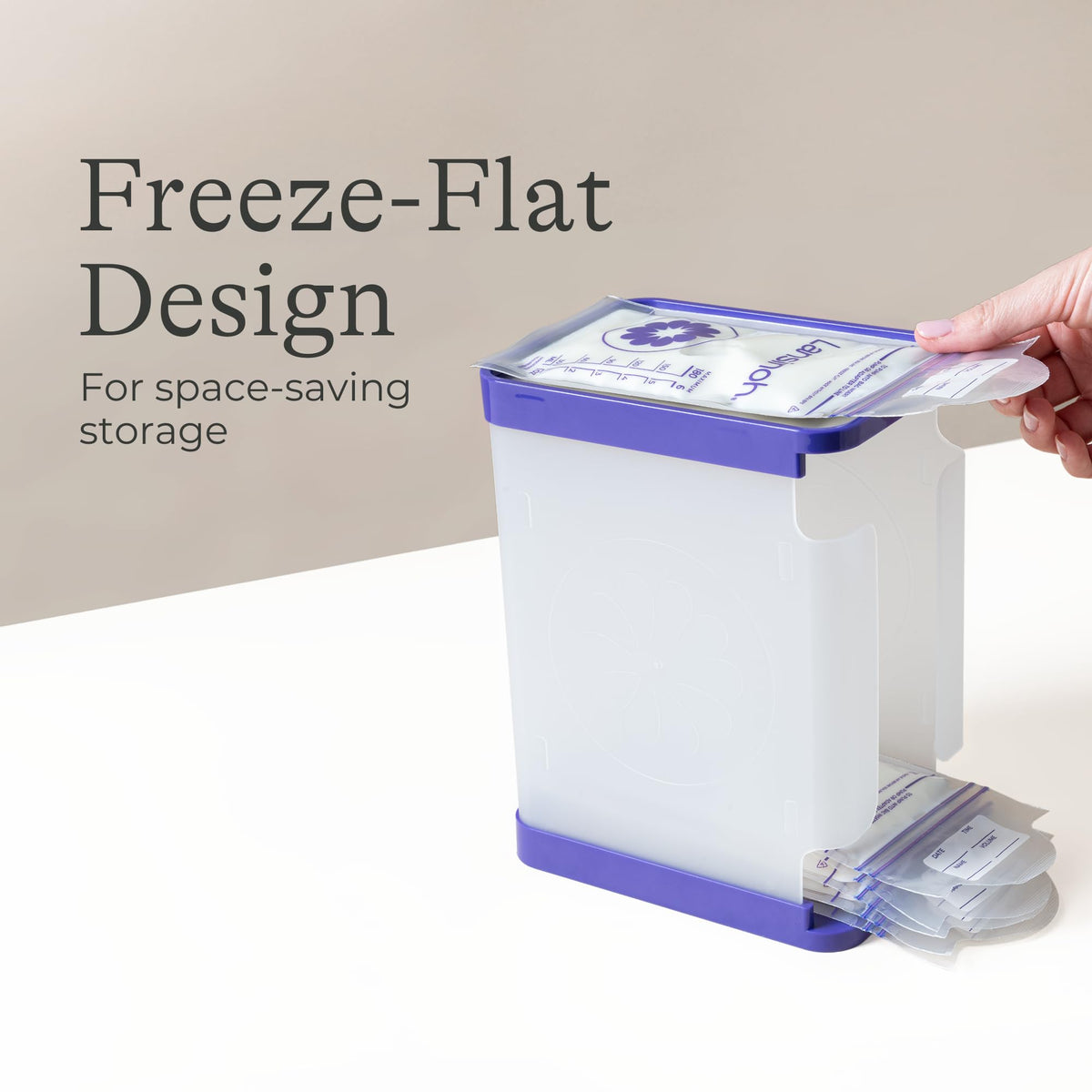 Lansinoh pre sterilized breastmilk bags box