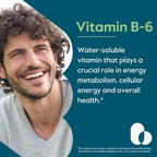 Bestvite Vitamin B6 supplement label showing 200mg potency