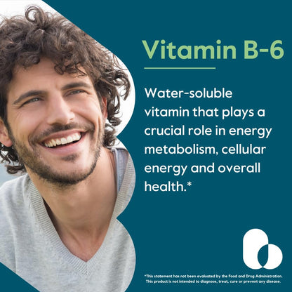 Bestvite Vitamin B6 supplement label showing 200mg potency