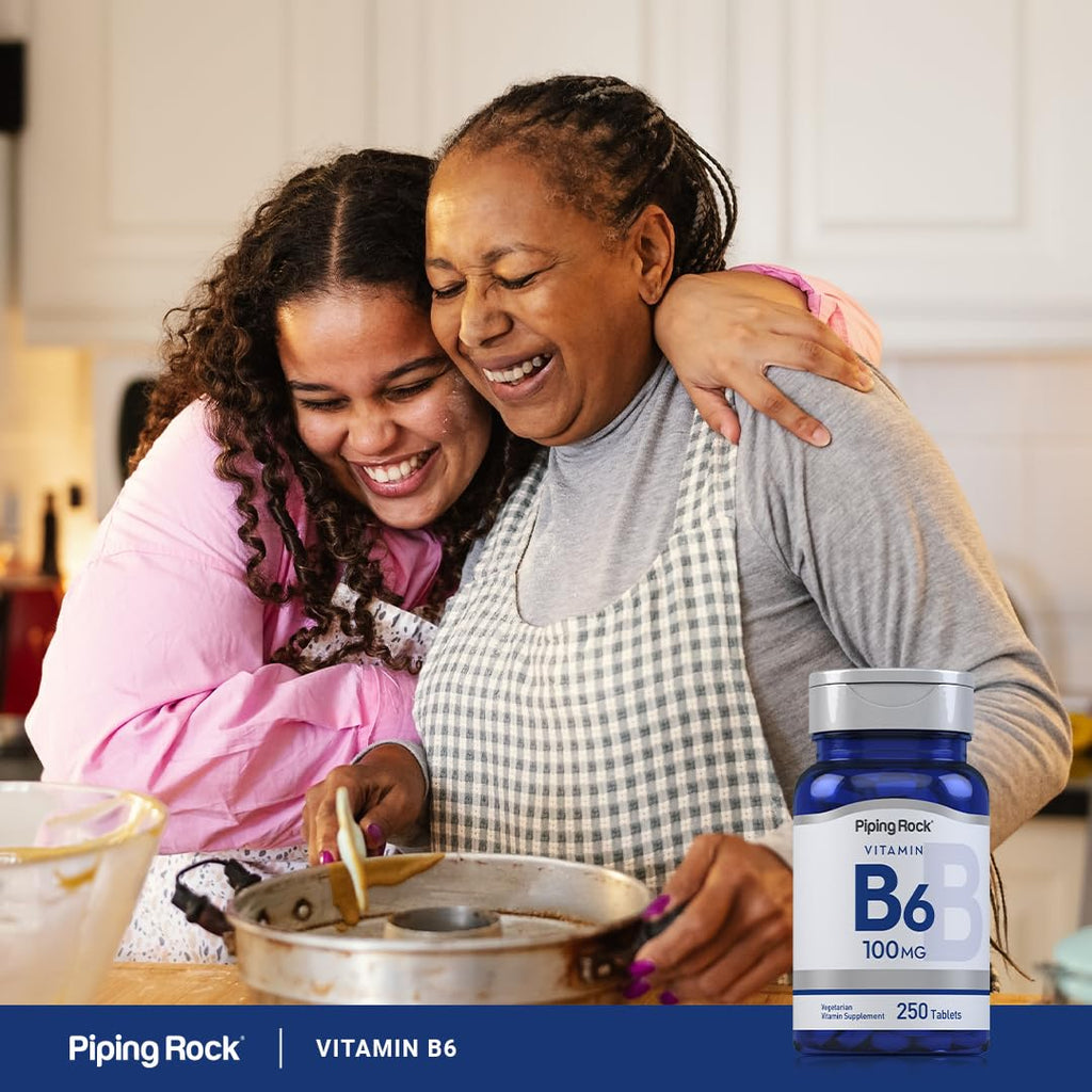 Authentic Piping Rock B6 250 count bottle for energy metabolism