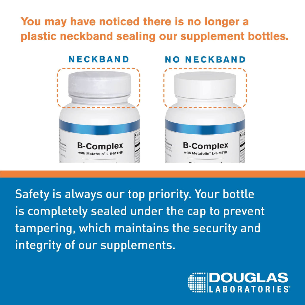 Douglas Laboratories Pyridoxal 5 Phosphate capsules showcasing authentic premium packaging.