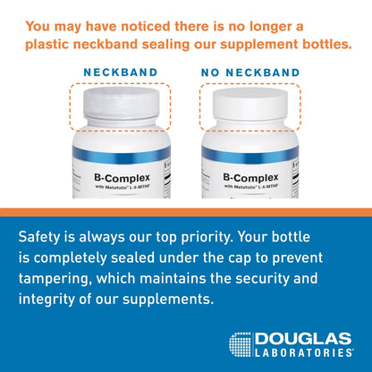 Douglas Laboratories Pyridoxal 5 Phosphate capsules showcasing authentic premium packaging.