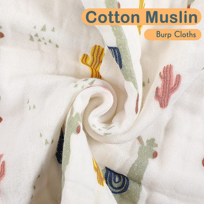 Extra large 20 by 10 inch muslin burp cloth
