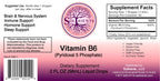 Soltrients B6 liquid drops being poured for daily intake