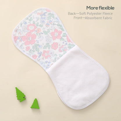 Sleepyturtle extra absorbent baby towels for newborn spit up protection