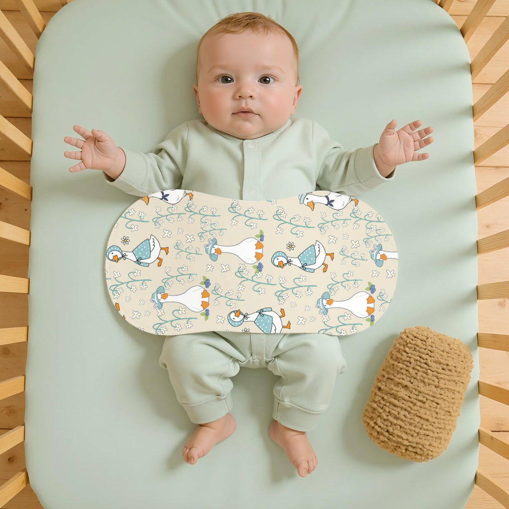 Packaging presentation of the Wauprant premium cotton muslin absorbent rags suitable for baby shower gifting.
