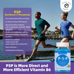 Grape flavored P5P Vitamin B6 gummy supplement packaging