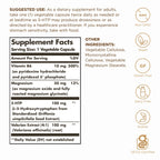 Solgar 5-HTP supplement label showing 100mg dosage