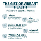 WEEM plant based hair skin and nails daily wellness gummies lifestyle shot
