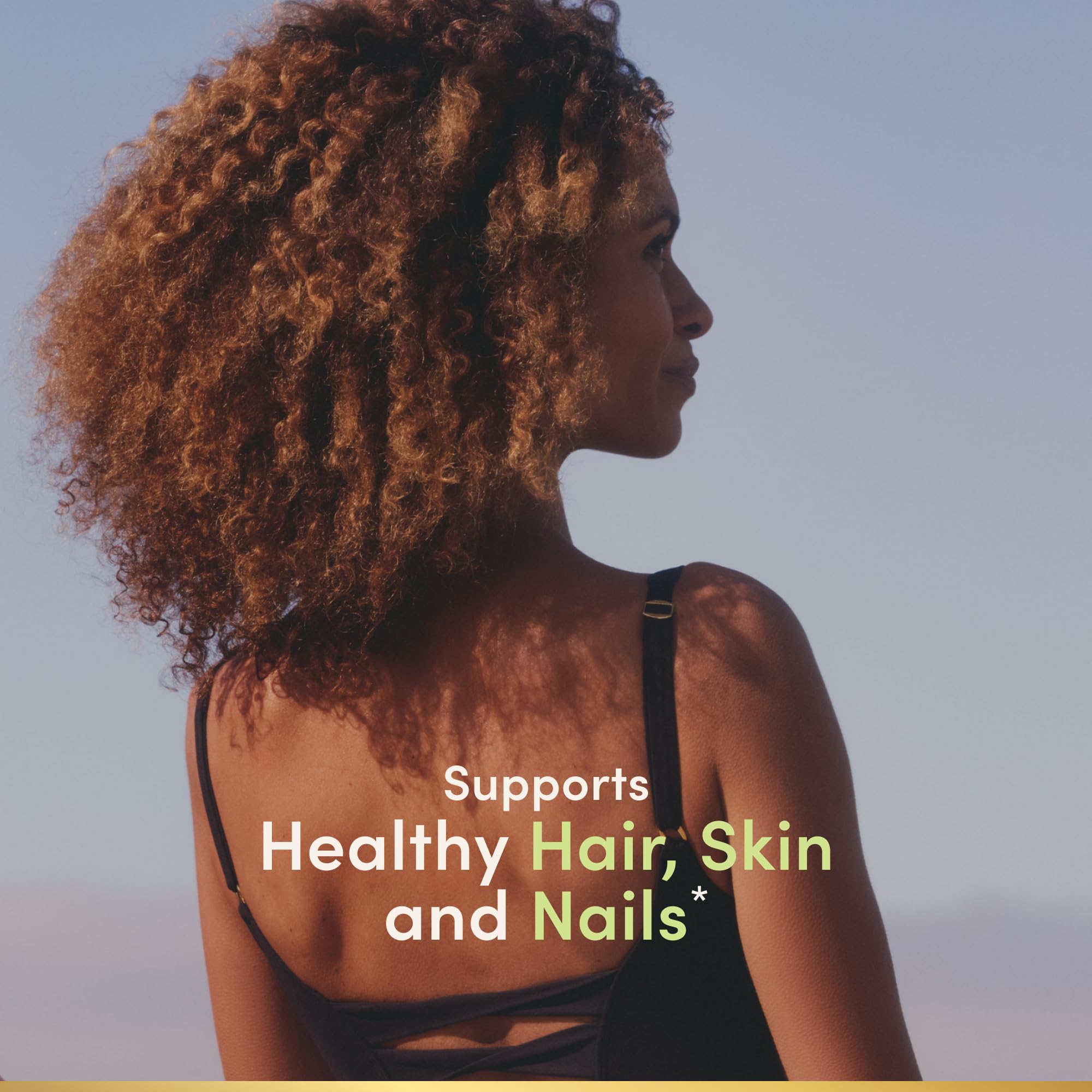 Nature's Bounty Biotin ultra strength rapid release supplement label ingredients