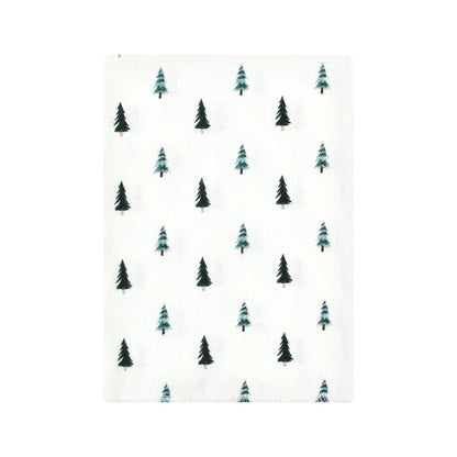 Hudson Baby burp cloths showing buffalo plaid detail