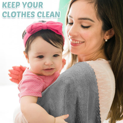 Newwiee absorbent burp cloths used during feeding time