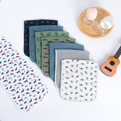 Durable organic cotton fabric of Hakochia burp cloths