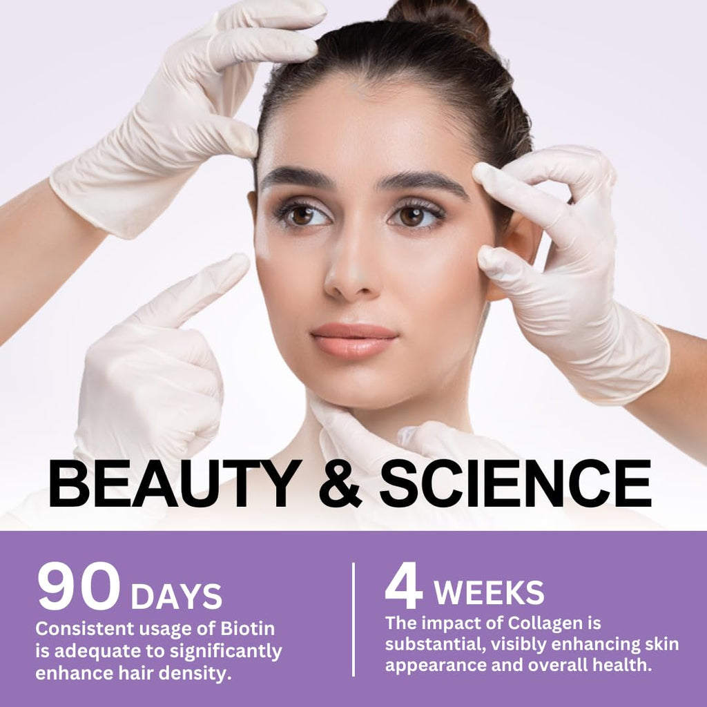Vitboost Biotin hair skin and nails dietary supplement container on a clean background