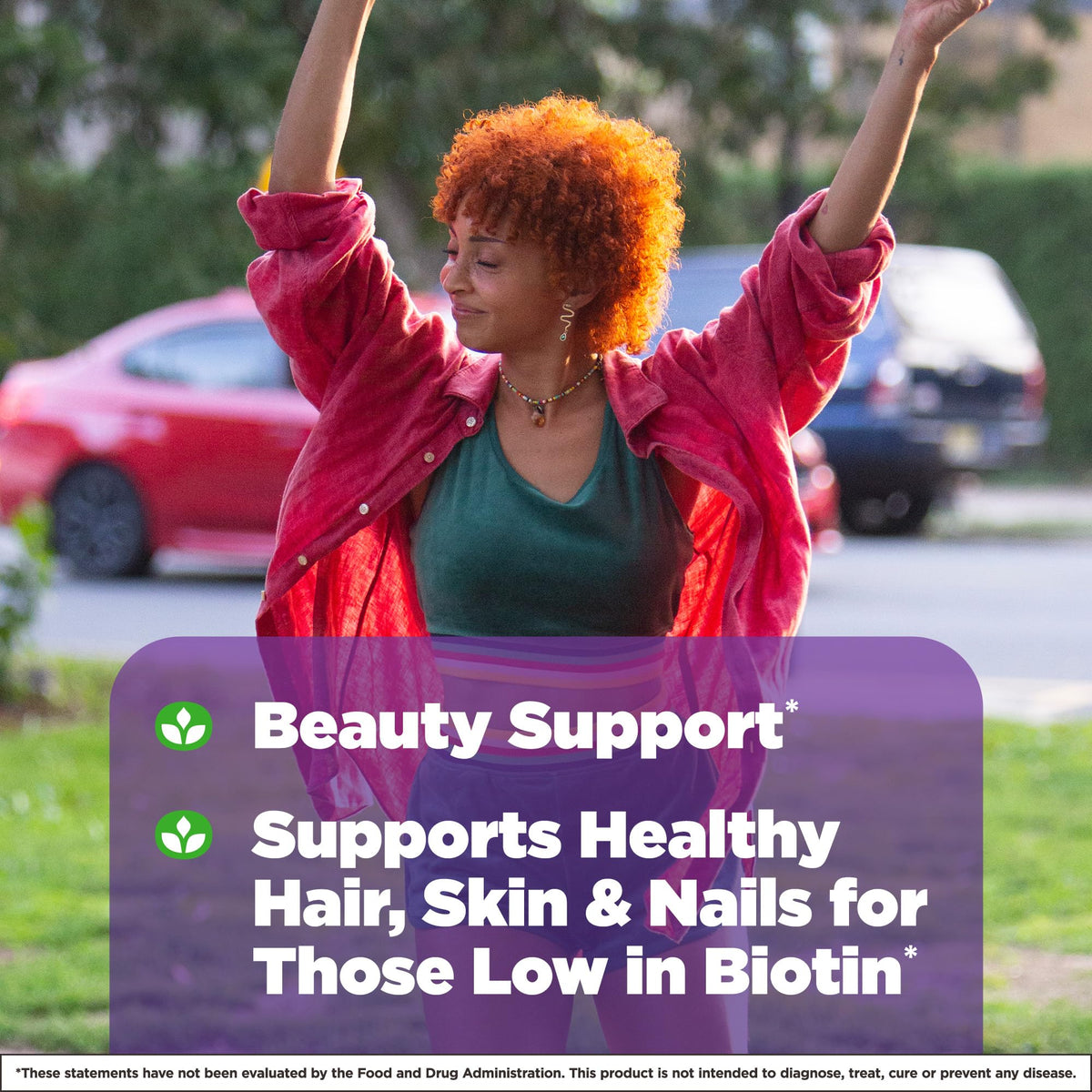 Authentic Natrol beauty biotin 60 tablets imported formulation for hair health