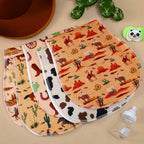 Windkream burp cloths assorted cowboy patterns