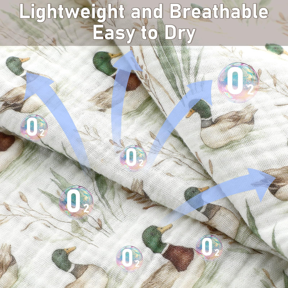 Close up view of the thick ultra soft premium cotton material weave of the Hahafelt infant spit up rags