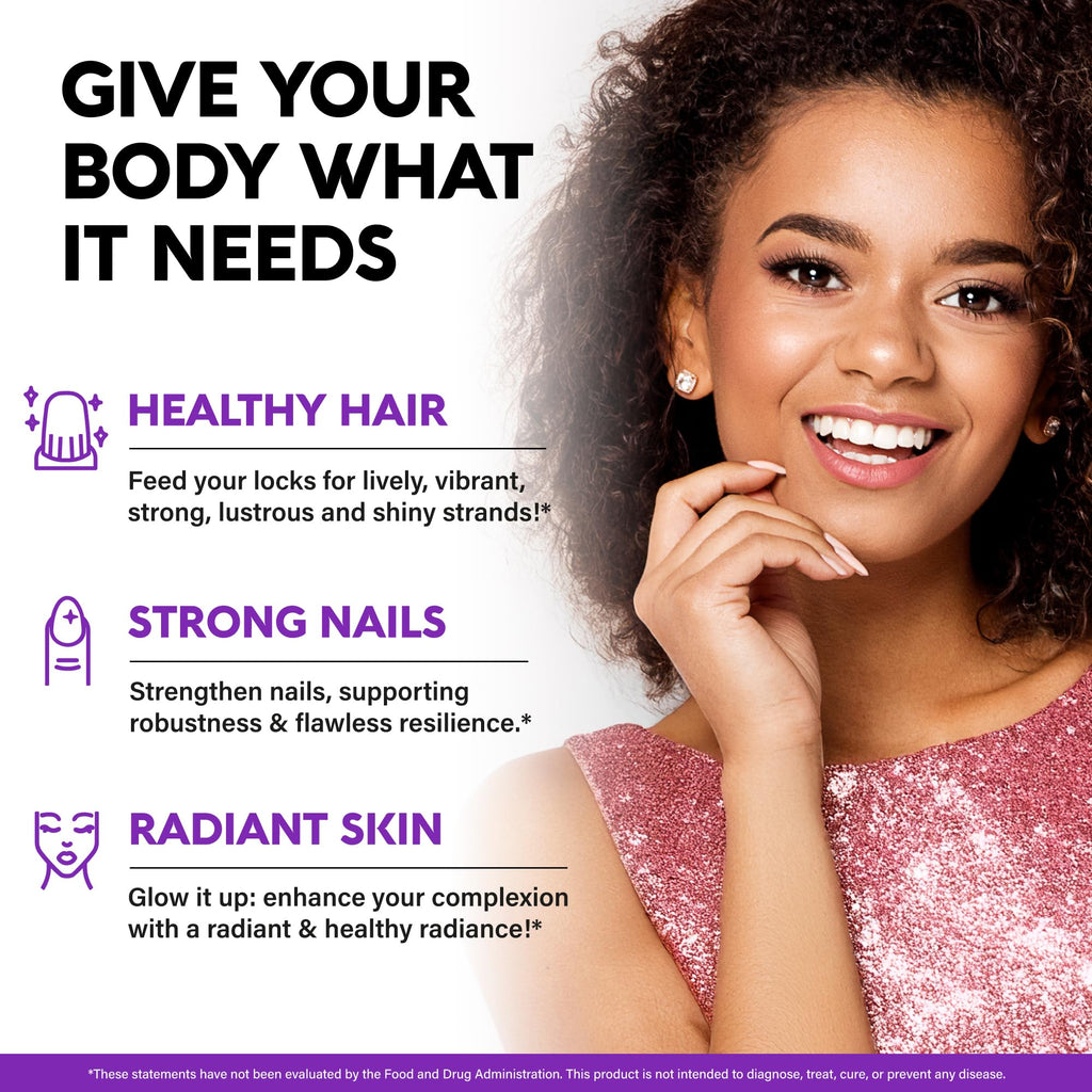 Nutraharmony mixed berry flavored chewable beauty vitamins close up view.